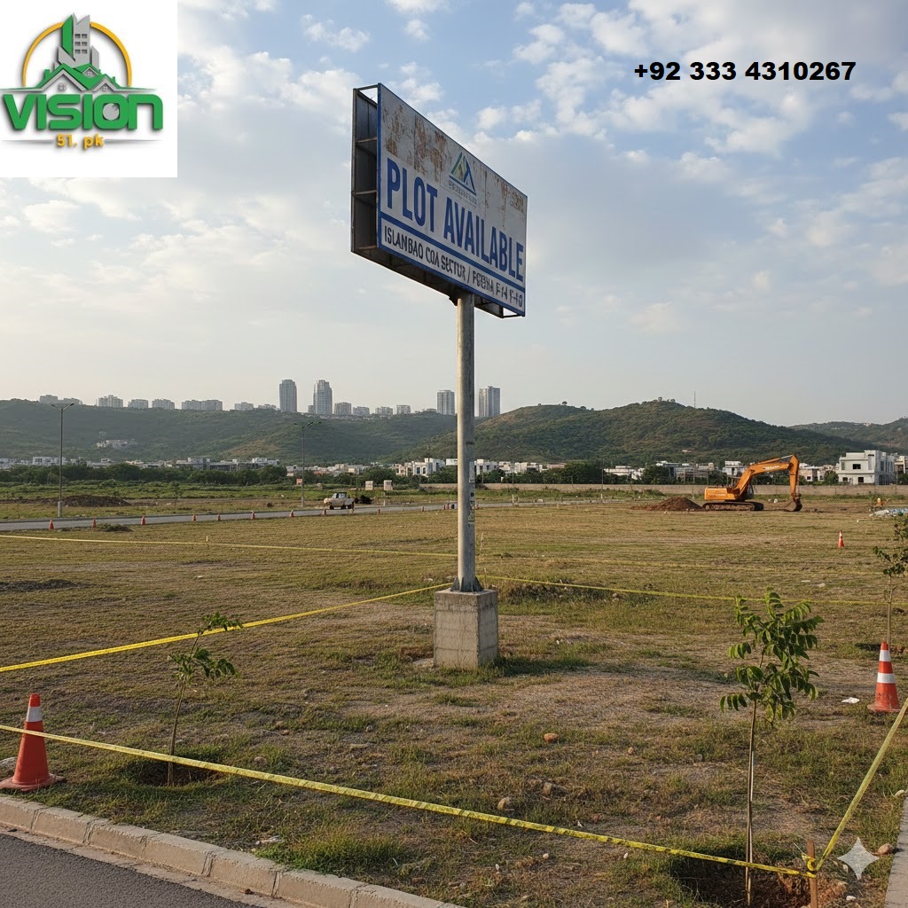 Prime Plot available in F-14 Islamabad CDA Sector FGEHA